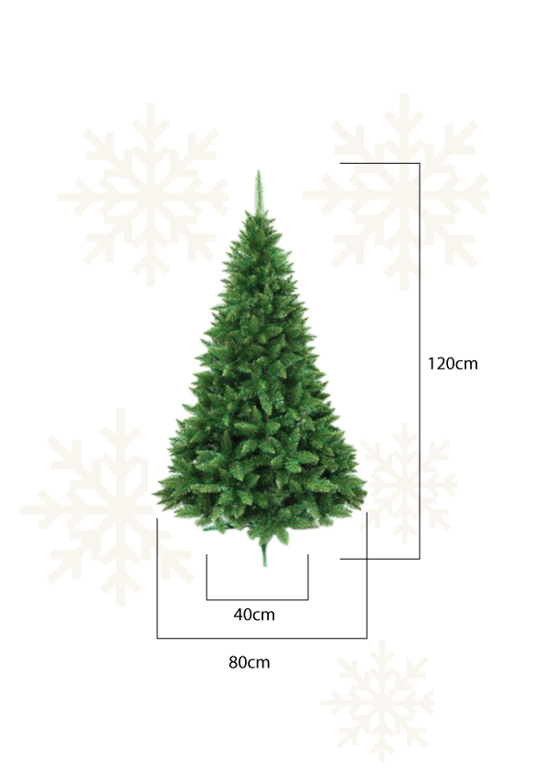 Weihnachtsbaum Bergtanne 120cm 3